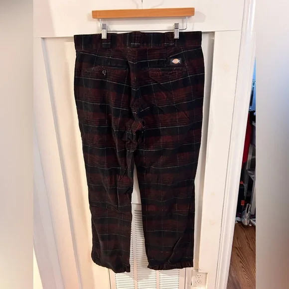 Dickies Alma Plaid Corduroy Pants men’s 36